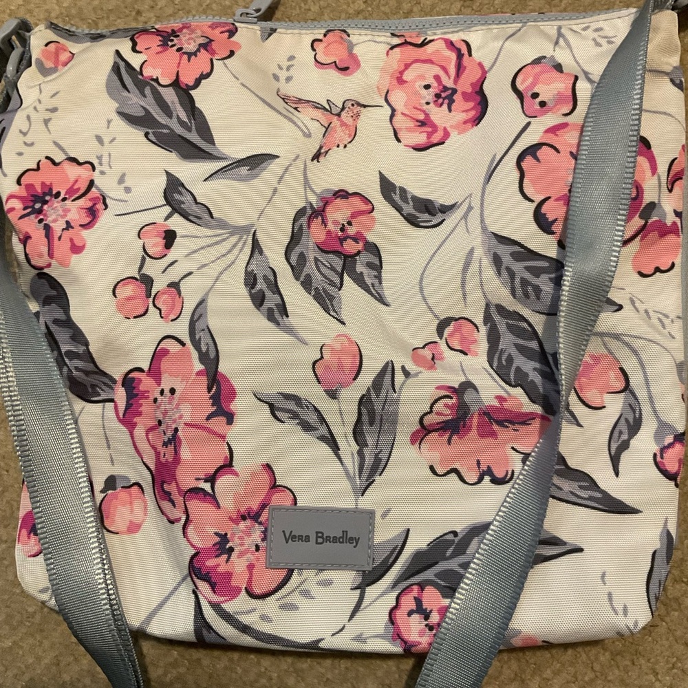 Vera Bradley Reactive Hipster Crossbody. Hummingbird Blooms